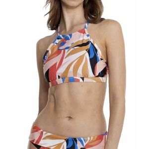 prAna Taranto Bikini Top Tropics UPF 50+ Size L New